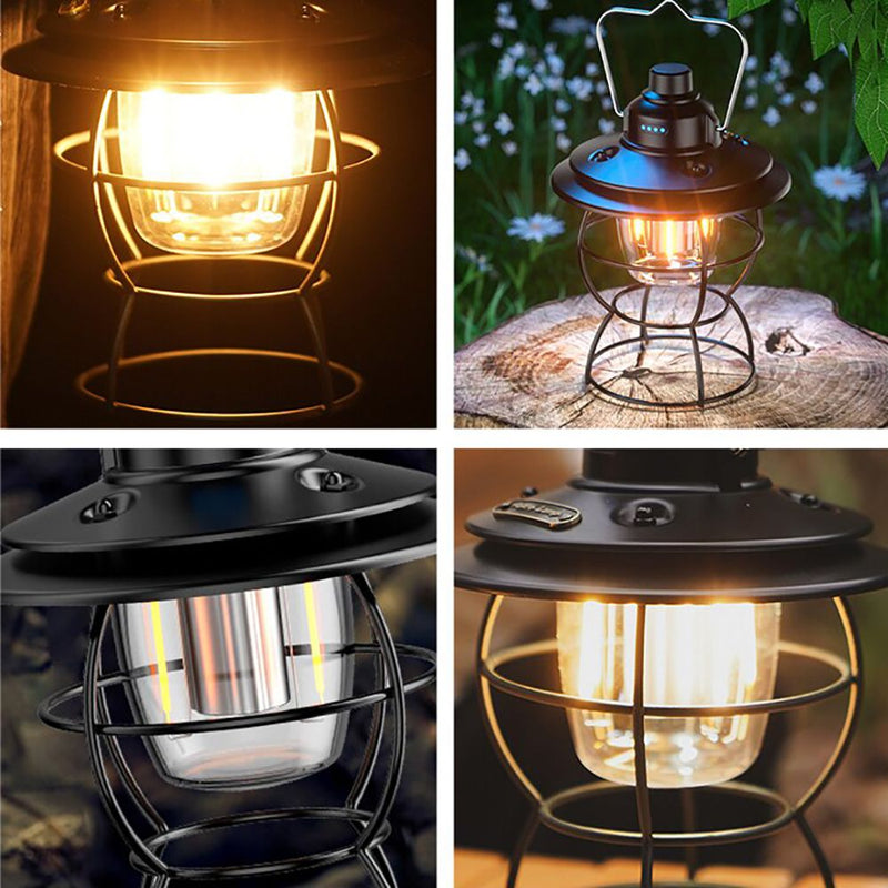 فانوس بضوئين يعمل بالشحن Charging  Lantern