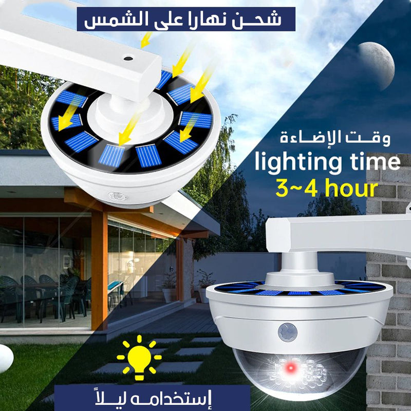 كشاف مستشعر على شكل كاميرا مراقبة وهميه Solar Simulation monitoring SR-2118B