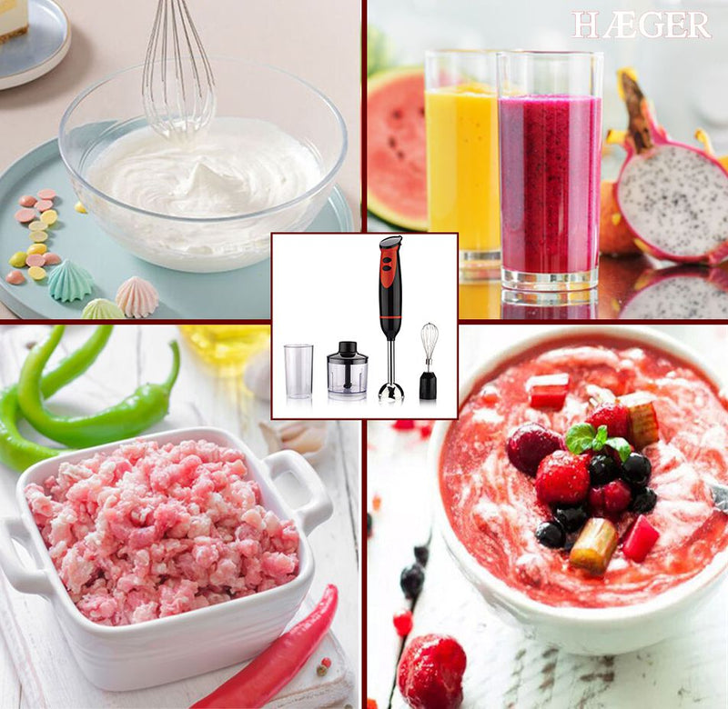 خلاط يد كهربائي 200 واط HEAGER Electric Hand Blender