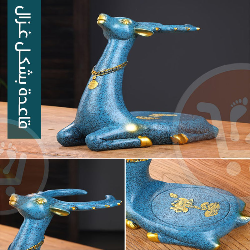 إبريق زجاجي للأعشاب والشاي Bottom Tap Tea  Aesthetic Deer Shaped