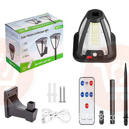 ضوء ليد خارجي للحدائق يعمل بالطاقة الشمسية Solar Motion Landscape Light W791-2