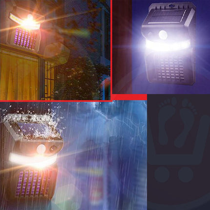 ضوء مع قاتل الناموس يعمل بالطاقة الشمسية solar sensor mosquito killer w792 1
