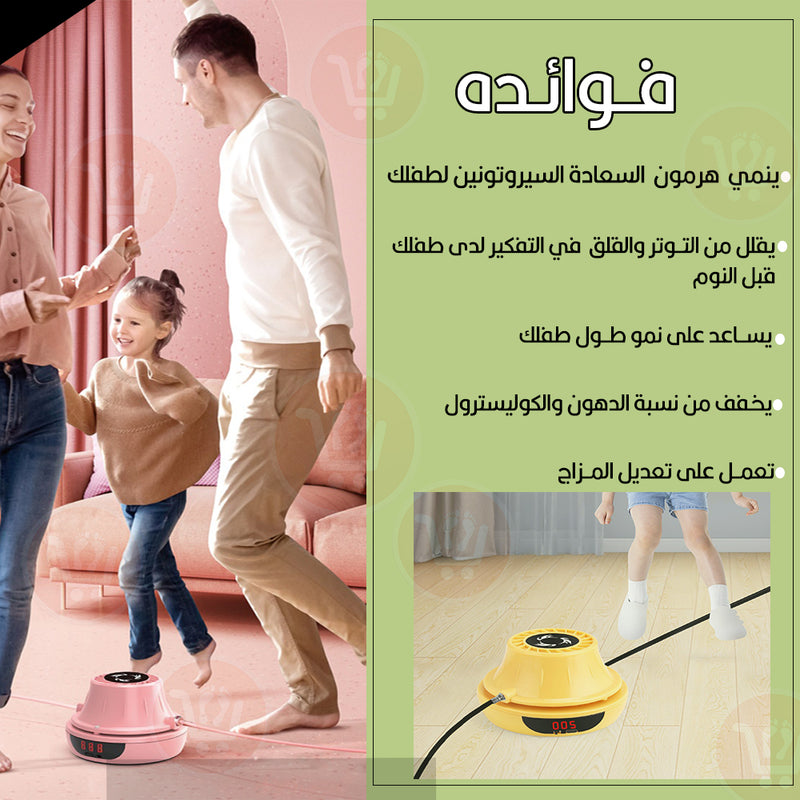 حبلة إلكترونية تعمل بالشحن multi-person intelligent electric rope skipping machine