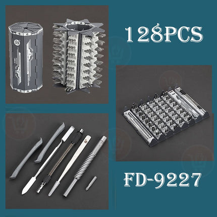 طقم مفكات 128 قطعة متعددة الإستخدامات precision screwdriver set