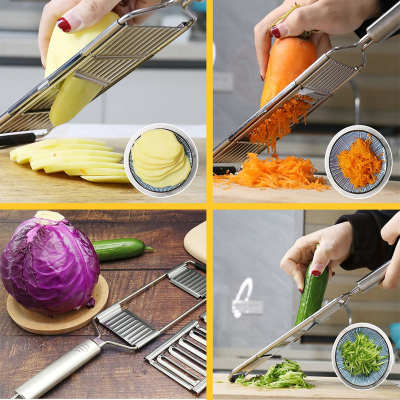 مبشرة خضار متعددة الإستخدام  Multi purpose vegetable slicer cuts