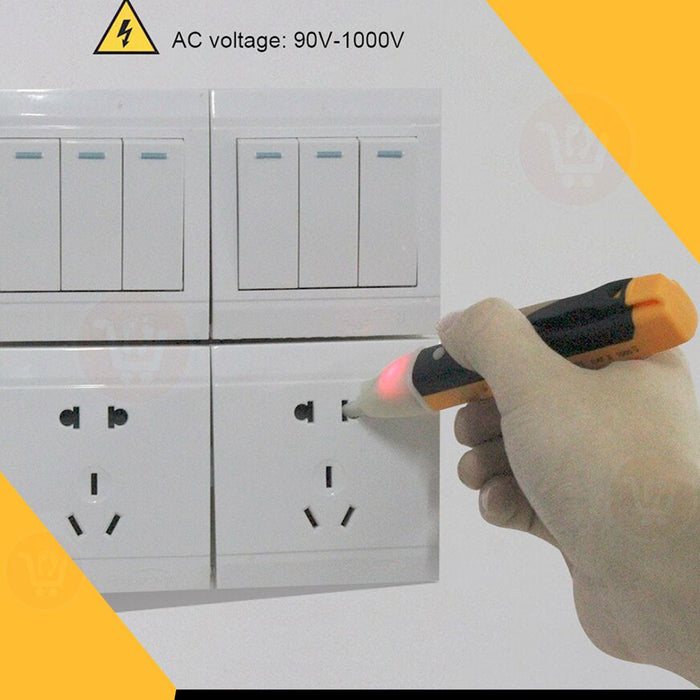 قلم فحص الكهرباءVoltage Electricity Tester Contact Sensor 90-1000V