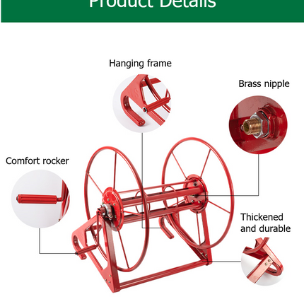 ستاند بربيش 200 متر Gardening Hose Reel Cart for Portable