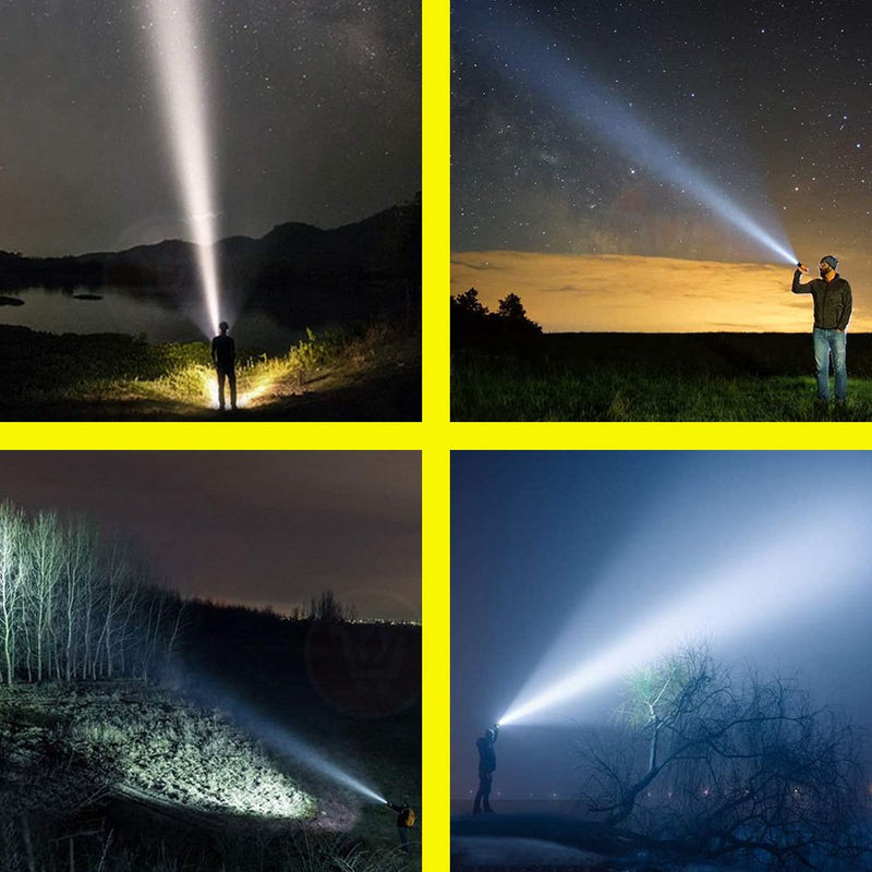 لوكس  ليد شحن  powerful flashlight x72-p90