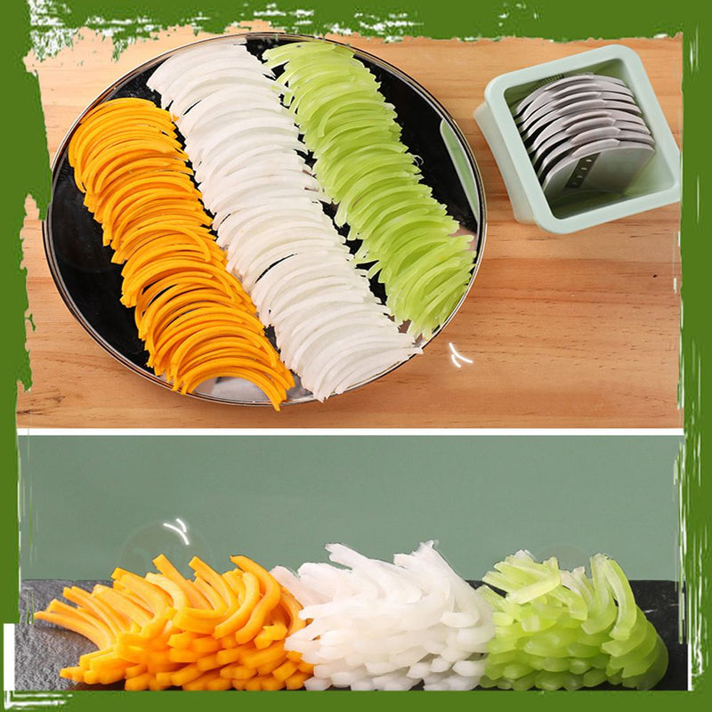 قطاعة الخضار اليدوية 4×1 vegetable cutter