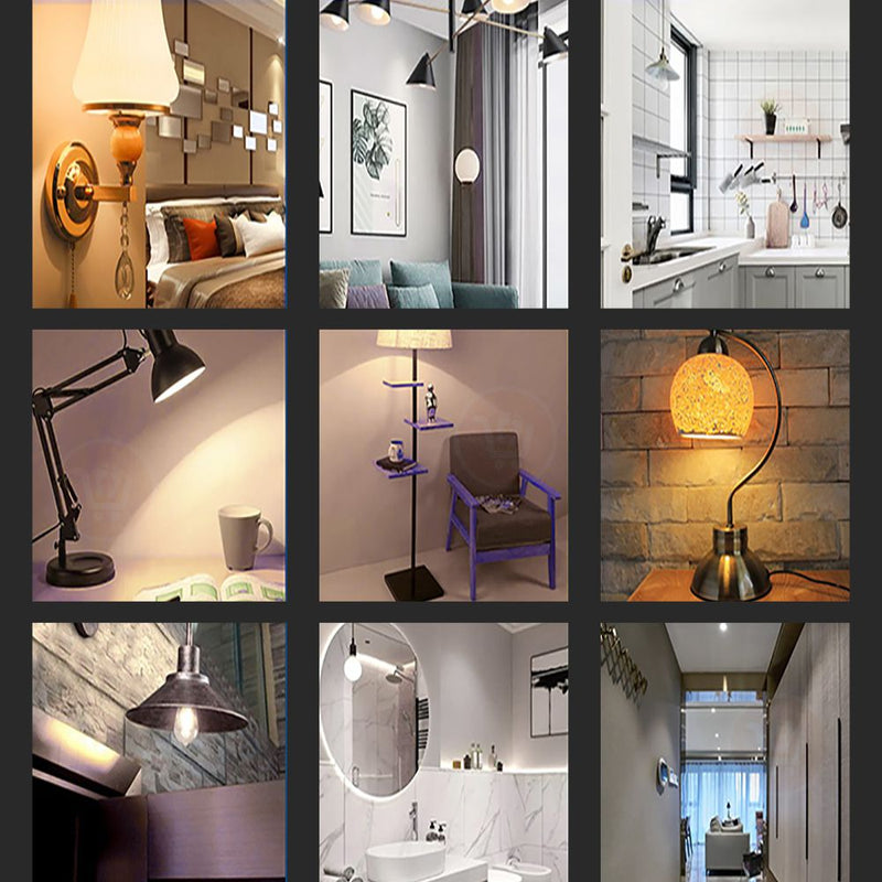 سوكة تحكم بالصوت بدون تطبيق  E27   Smart lamp holder ,