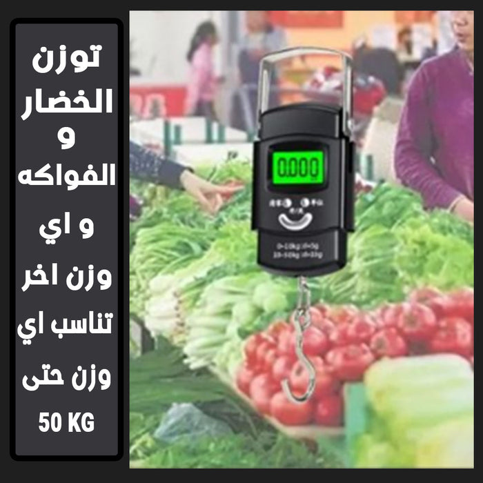 ميزان ديجيتال تعليق    EURECARE EC-H05     Digital portable Scale