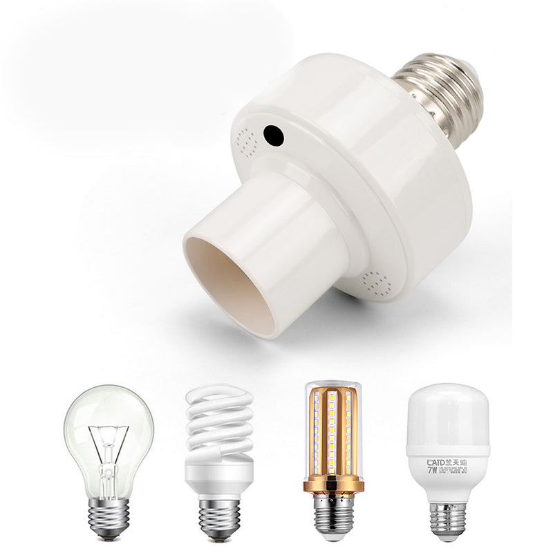 سوكة تحكم بالصوت بدون تطبيق  E27   Smart lamp holder ,