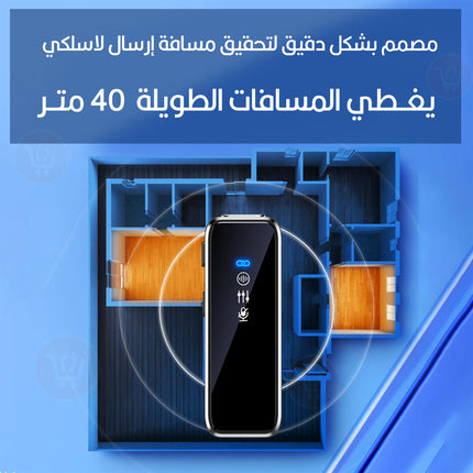 ميكروفون لاسلكي بمشبك للحد من الضوضاء Wireless Microphone Noise Reduction type-c