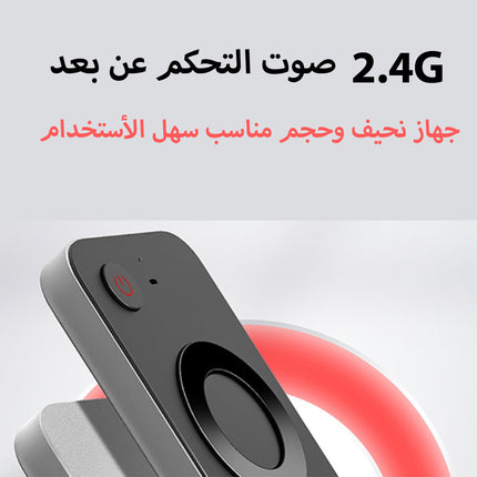 لوحة مفاتيح لاسلكية مع ماوس تحكم عن بعد   Wireless keyboard with remote control mouse