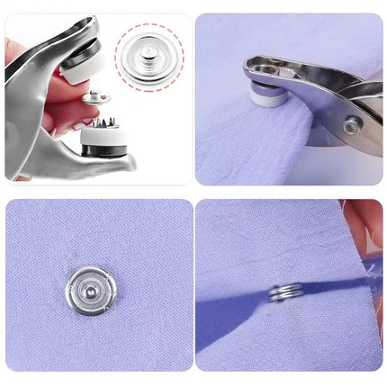 كماشة الأزرار المعدنية المجوفة Hollow metal button pliers
