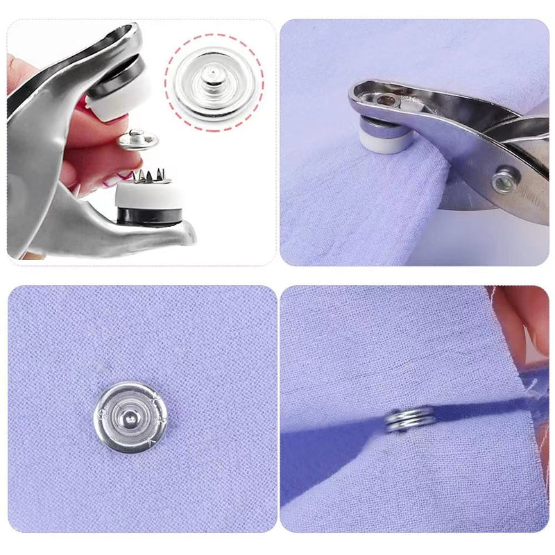 كماشة الأزرار المعدنية المجوفة Hollow metal button pliers