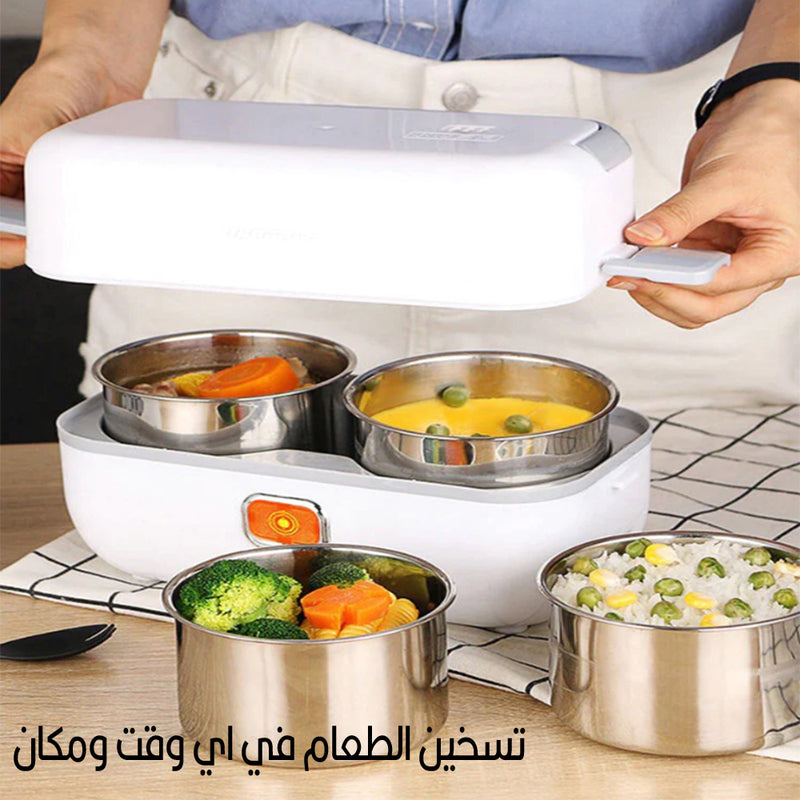 صندوق تخزين وتسخين  الطعام    cooking  lunchbox