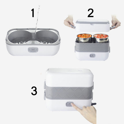 صندوق تخزين وتسخين  الطعام    cooking  lunchbox
