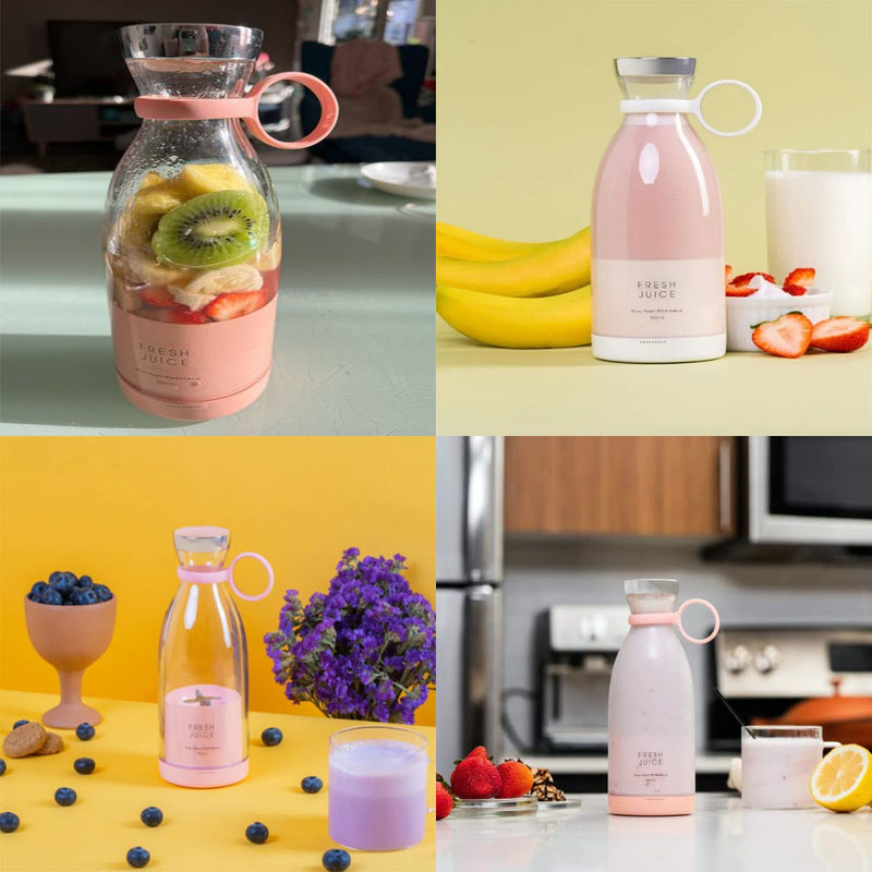 خلاط  مطرة شحن صغير للفواكة والخضار  Small charging bowl blender for fruits and vegetables