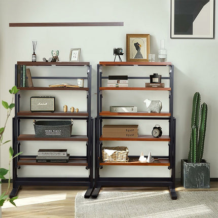طاولة تتحول  إلى أرفف 5 طبقات Table  converts into 5 tiers shelves