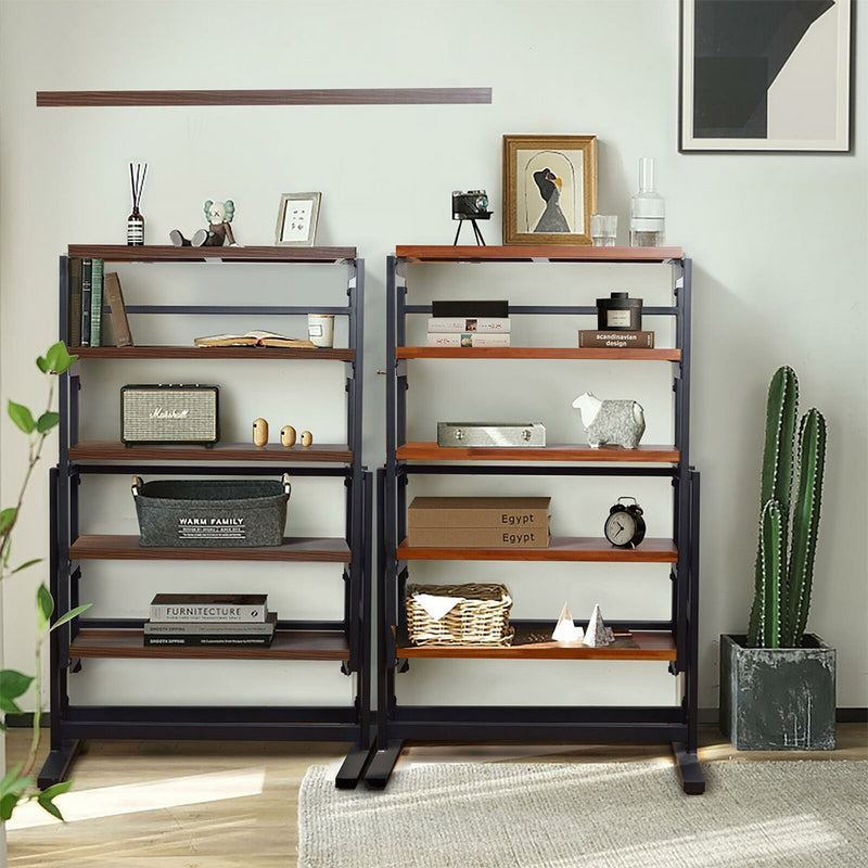 طاولة تتحول  إلى أرفف 5 طبقات Table  converts into 5 tiers shelves