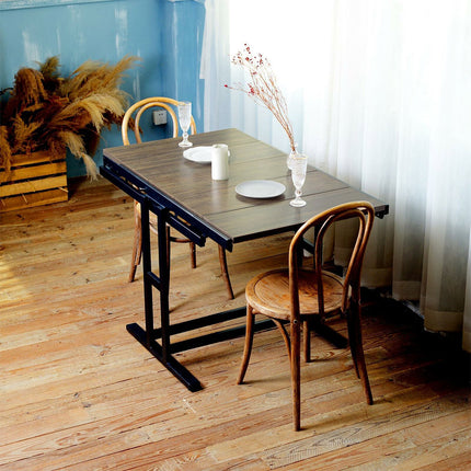 طاولة تتحول  إلى أرفف 5 طبقات Table  converts into 5 tiers shelves