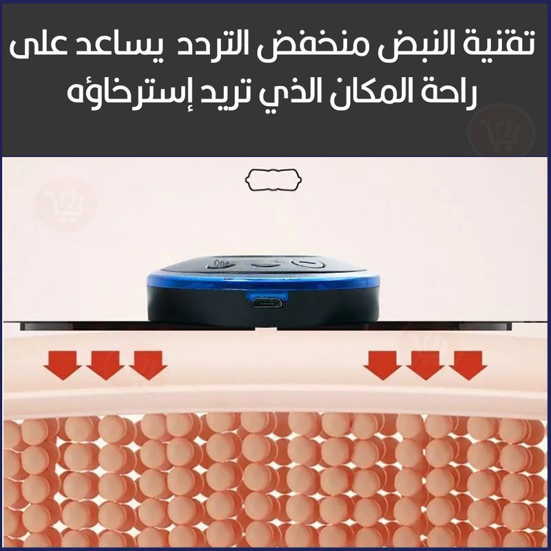 جهاز تدليك الرقبة بجل متعدد الإستخدامات Portable mini electric neck massage cervical