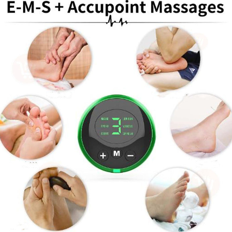 جهاز مساج وتدليك القدمين يعمل بالشحن EMS  Foot Massager Electrical Muscle stimulation