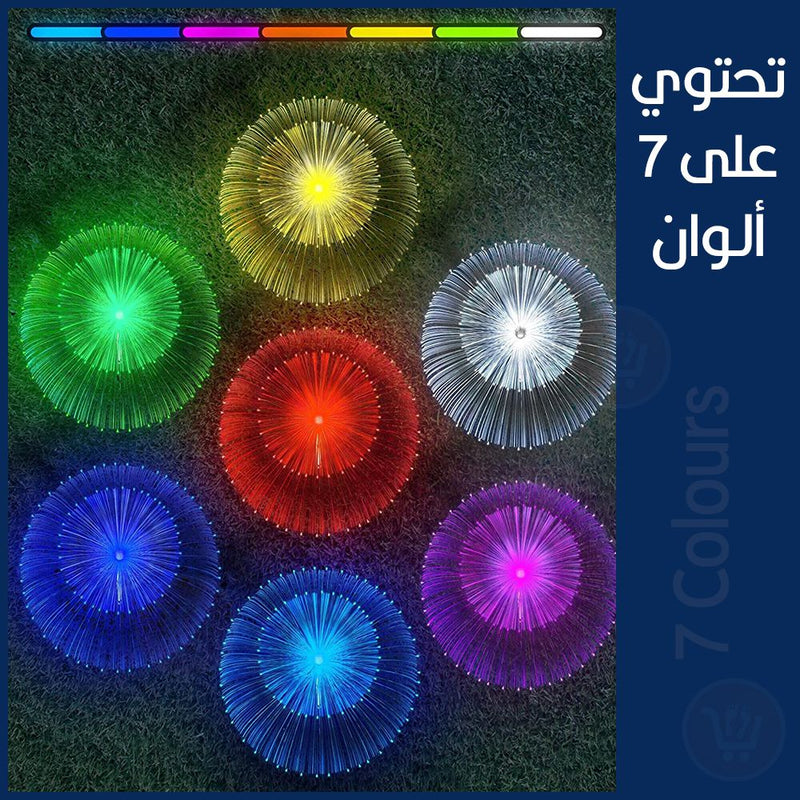 ضوء نافورة لزينة الحدائق تعمل بالطاقة الشمسية Solar Garden Light NK-TY1026