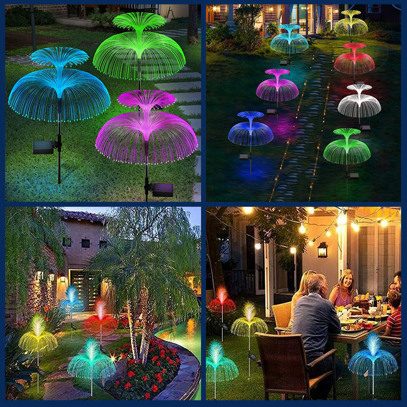 ضوء نافورة لزينة الحدائق تعمل بالطاقة الشمسية Solar Garden Light NK-TY1026