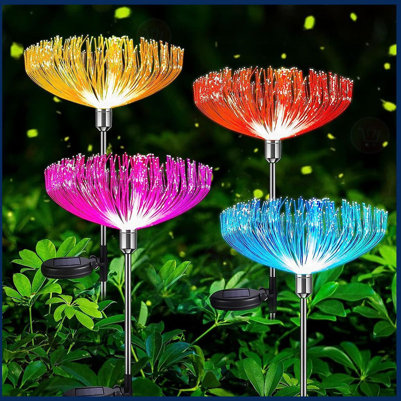 ضوء لزينة الحدائق ملونة على شكل قنديل تعمل بالطاقة الشمسيةSolar Garden Light  NK-TY1027