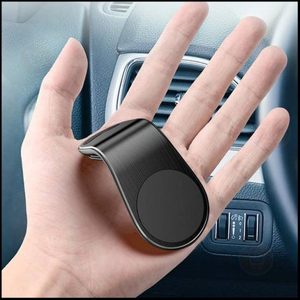 ستاند موبايل مغناطيسي يثبت على مكيف السيارة  magnetic car holder