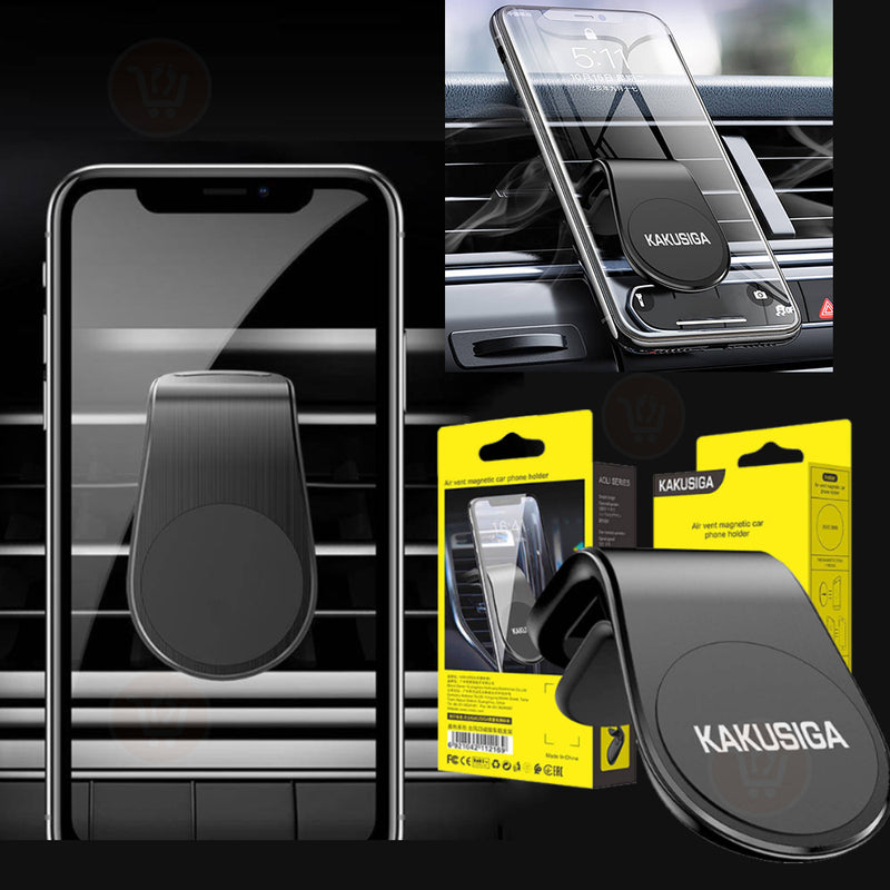 ستاند موبايل مغناطيسي يثبت على مكيف السيارة  magnetic car holder