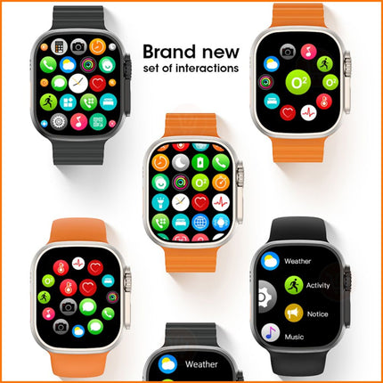 ساعة ذكية رياضية wiwu  Smart Watch SW01 Ultra 1.9inch
