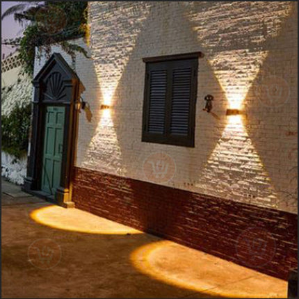 ضوء جدار خارجي يعمل بالطاقة الشمسية SOLAR LED DECORATION OUTDOOR WALL LAMP