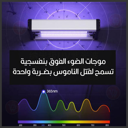 جهاز قاتل الناموس بأشعة uv قابلة للتعليق Electric Shock Zug Zapper