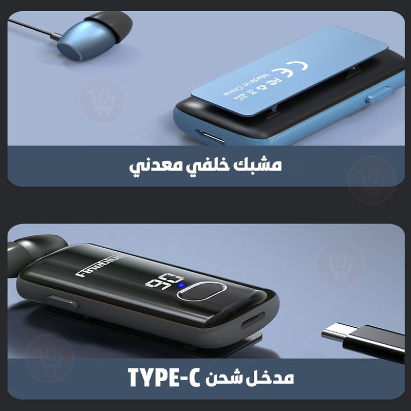 سماعة فردية بلوتوث fineblue smart wireless headset f580