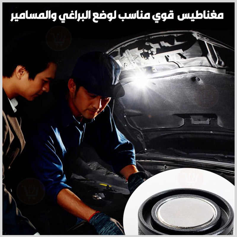 كشاف للرحلات والطوارئ مع لوكس صغير وكشاف يثبت على الرأس Bnational  Escape Rescue  3 in1