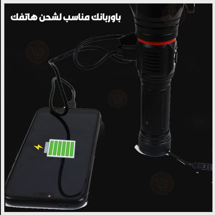 كشاف للرحلات والطوارئ مع لوكس صغير وكشاف يثبت على الرأس Bnational  Escape Rescue  3 in1