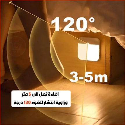 مصباح ليد مستشعر للحركة