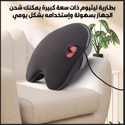 وسادة مساج طبيعي بالحرارة تعمل بالشحن Charging pad withl heat