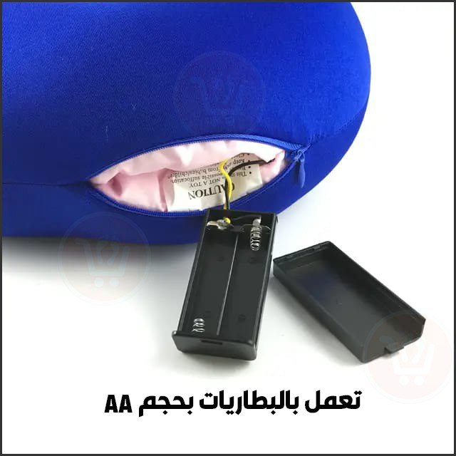 مخدة مساج للرقبة تعمل بالبطاريات