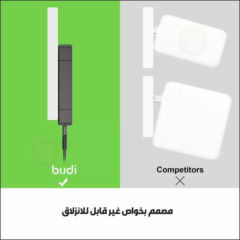 شاحن فائق السرعة من budi 65W