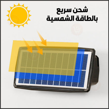 ضوء رباعي خارجي يثبت على الجدار صحراوي يعمل بالطاقة الشمسية Solar  decorative  wall  lamp BD-4