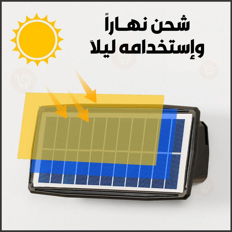 ضوء ثماني خارجي يثبت على الجدار صحراوي يعمل بالطاقة الشمسية Solar Decorative Wall Lamp BD-8