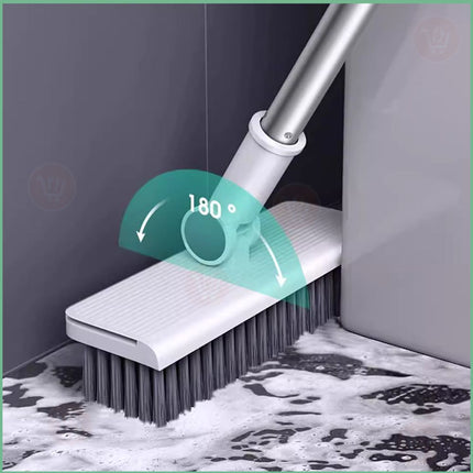 مكنسة مع مجرود وفرشاية متعددة الإستخدامات Broom with dustpan and multi-use brush