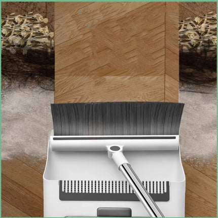 مكنسة مع مجرود وفرشاية متعددة الإستخدامات Broom with dustpan and multi-use brush