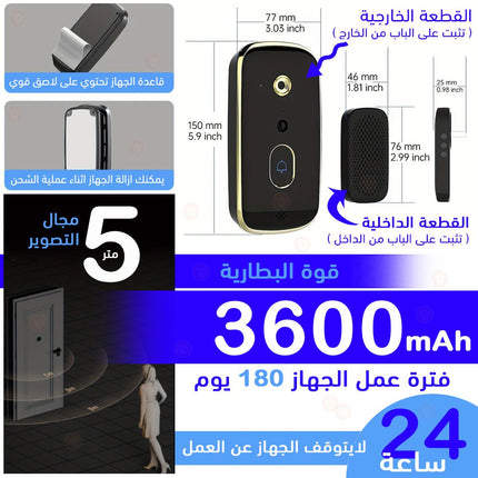العين السحرية وجرس الباب ويرلس