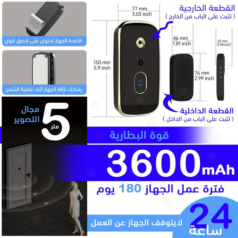العين السحرية وجرس الباب ويرلس