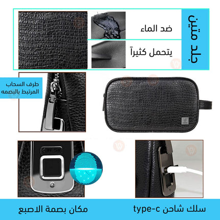 حقيبة ضد السرقة بقفل البصمه من شركة WIWU